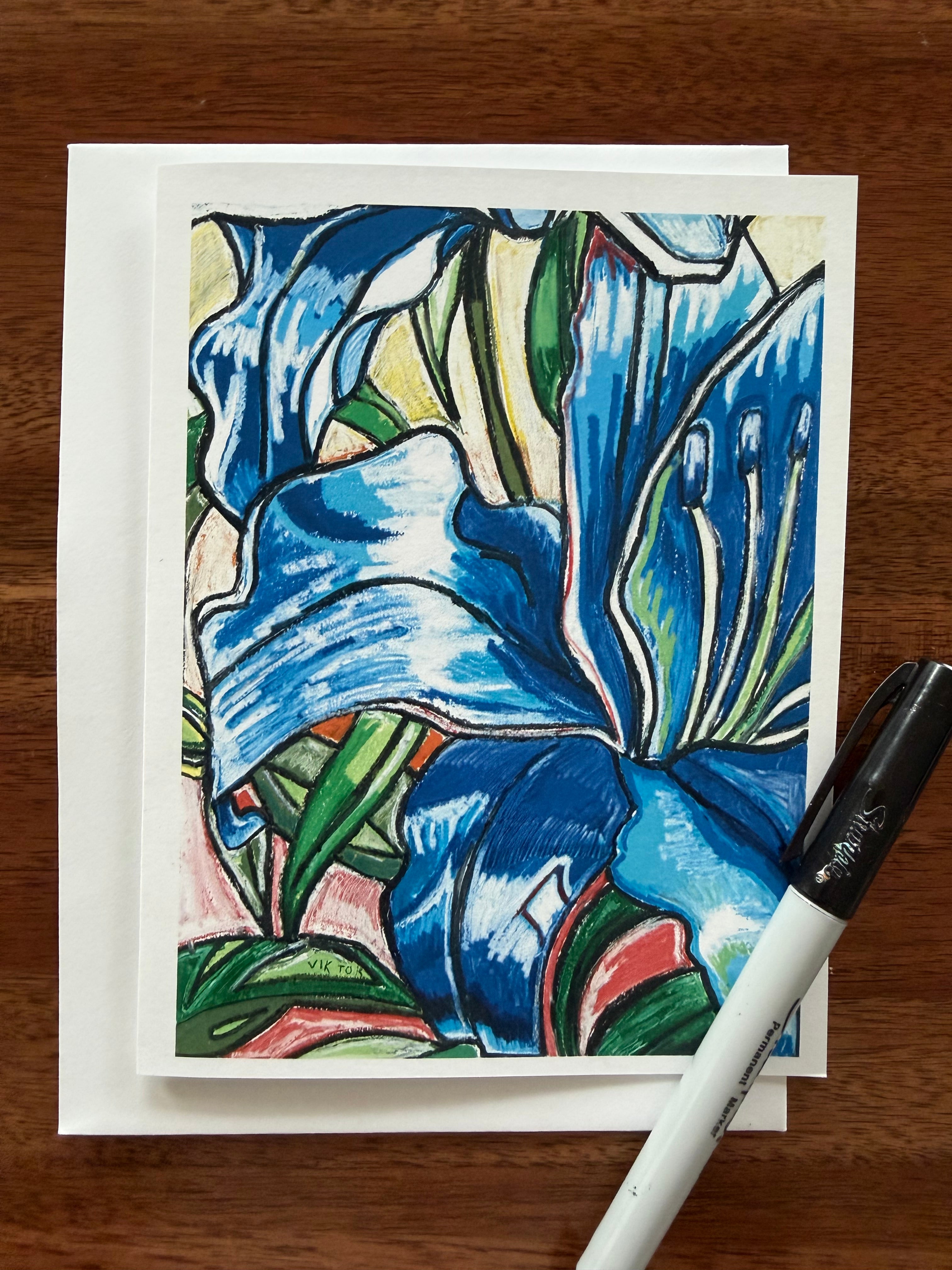 Blooming Petals - Greeting cards