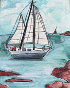 Sailboat I - Art Prints