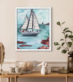 Sailboat I - Art Prints