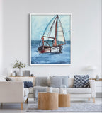 Sailboat II - Art Prints