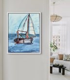 Sailboat II - Art Prints