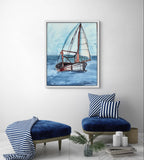 Sailboat II - Art Prints