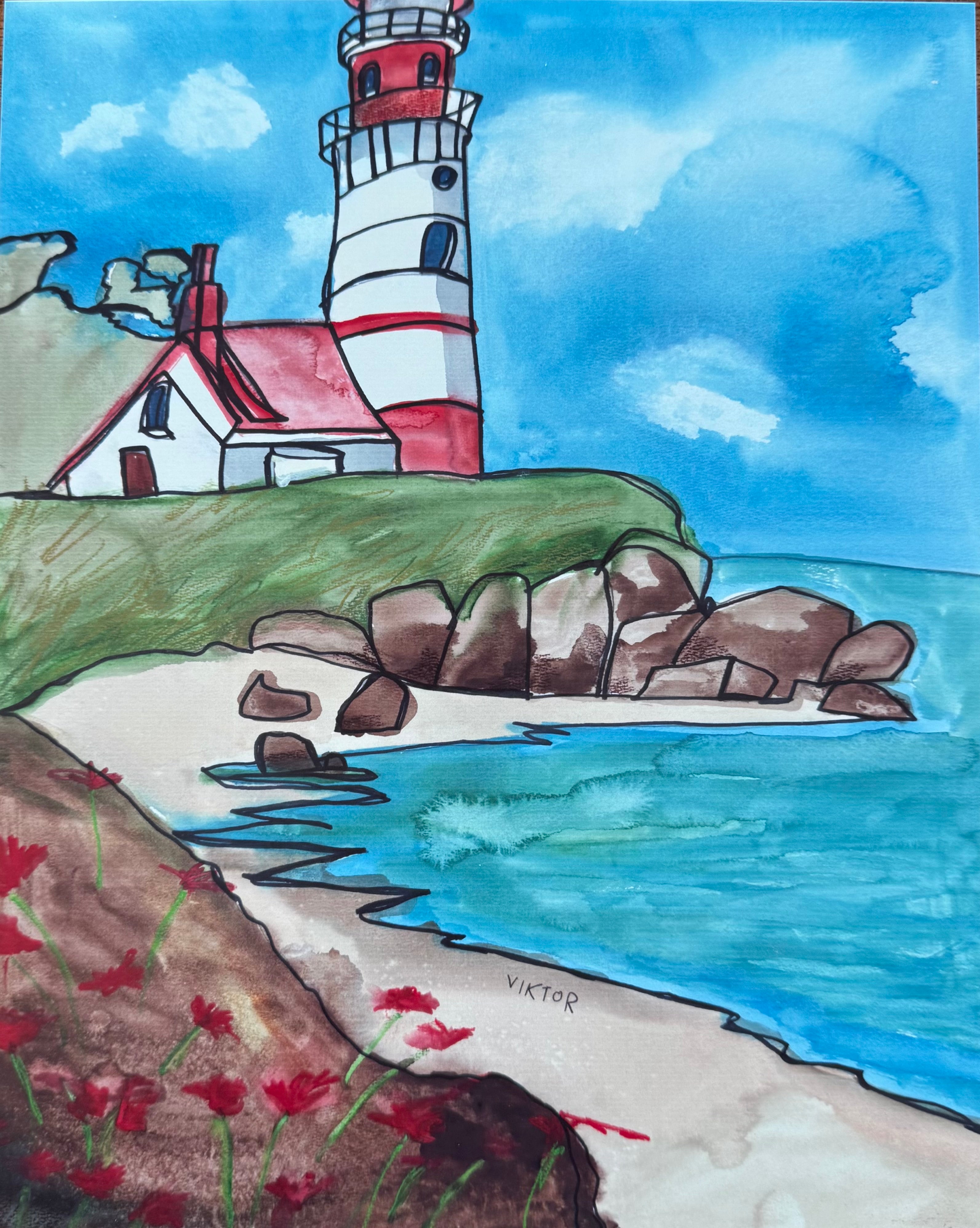 Lighthouse I - Art Prints