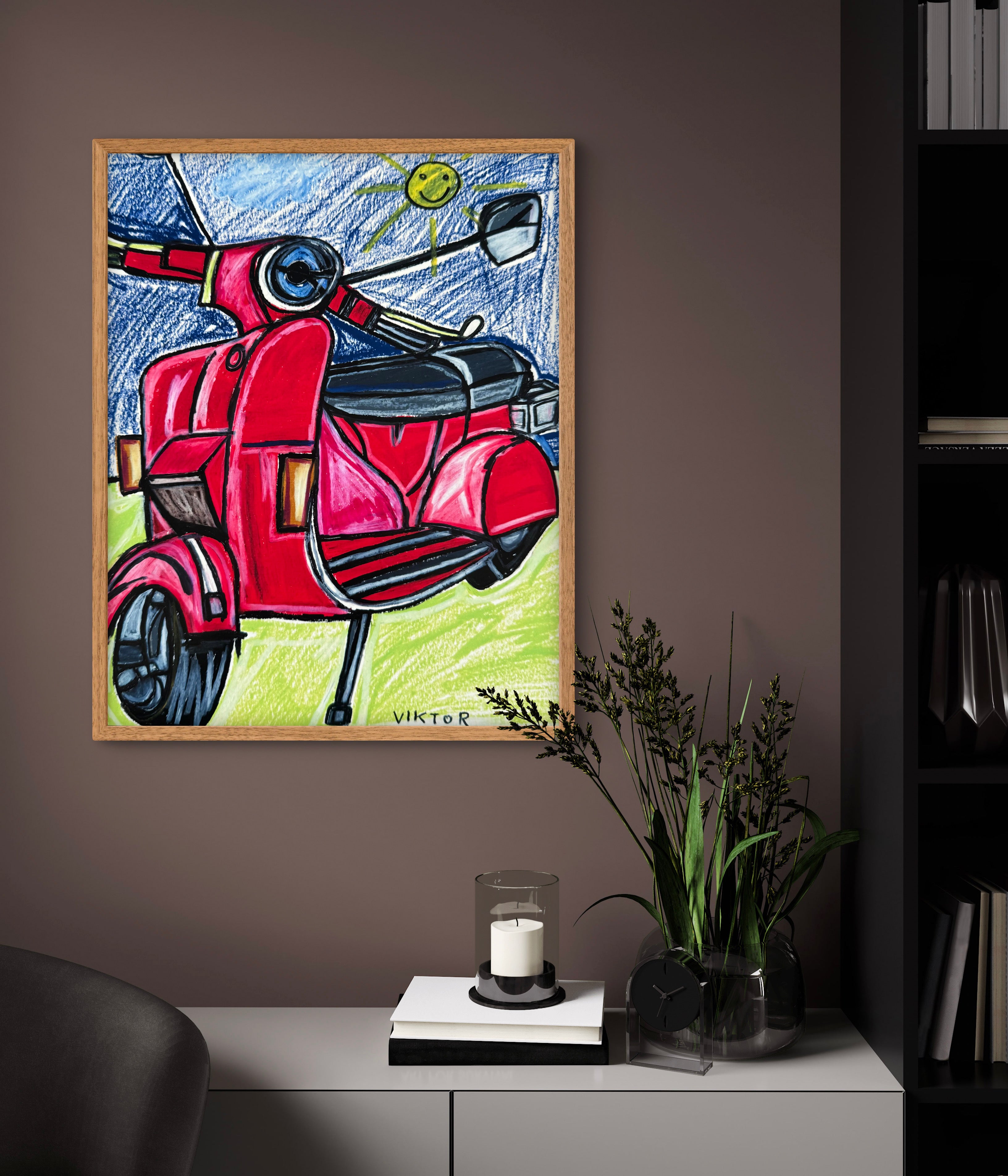 Vespa - Art Prints
