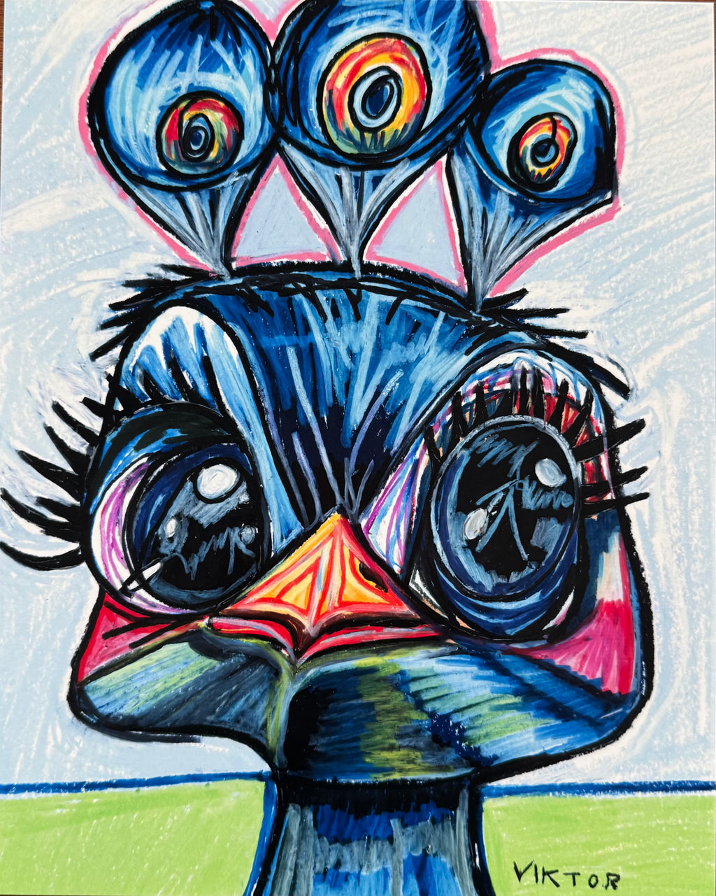 Baby Peacock - Art Prints