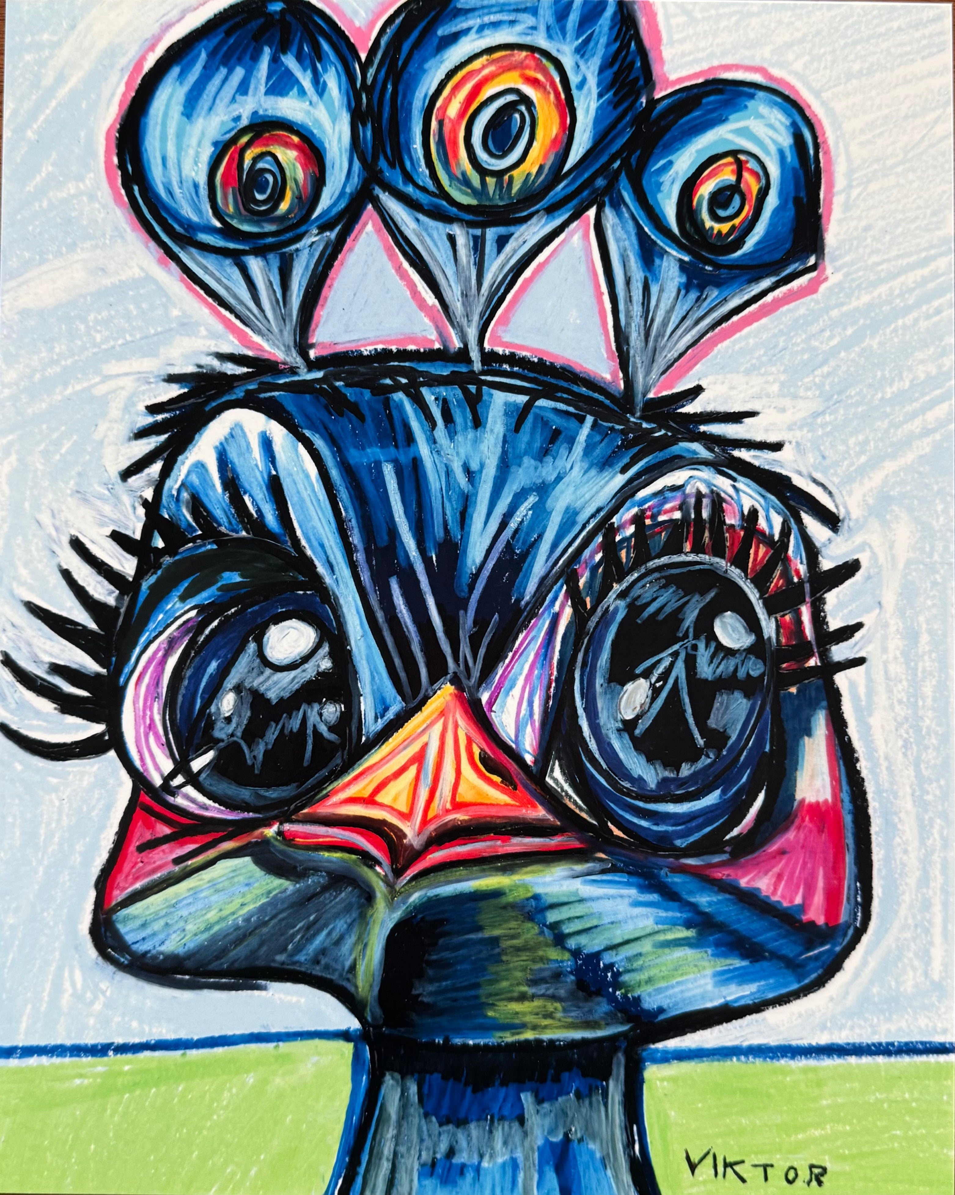 Baby Peacock - Art Prints