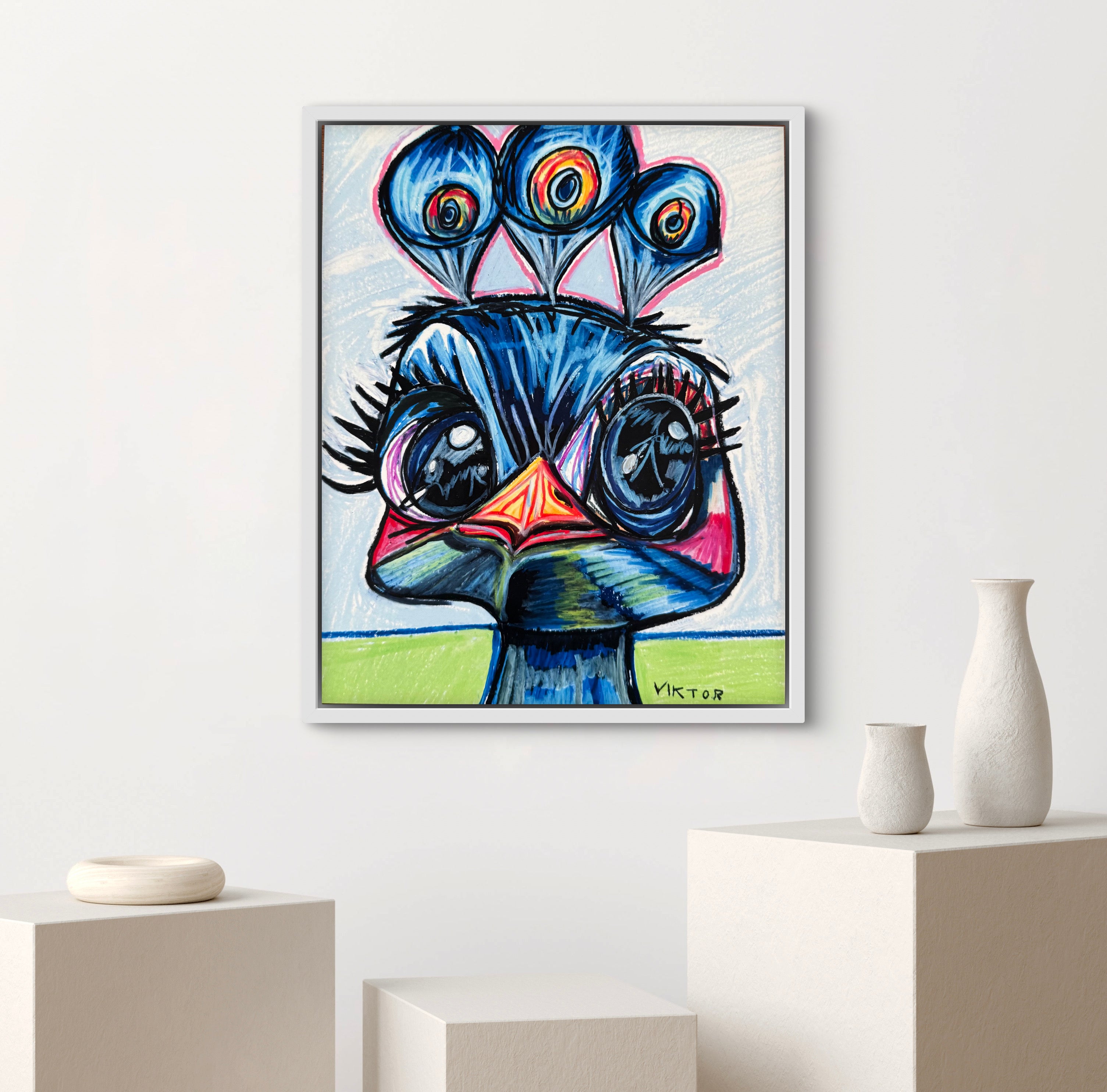 Baby Peacock - Art Prints