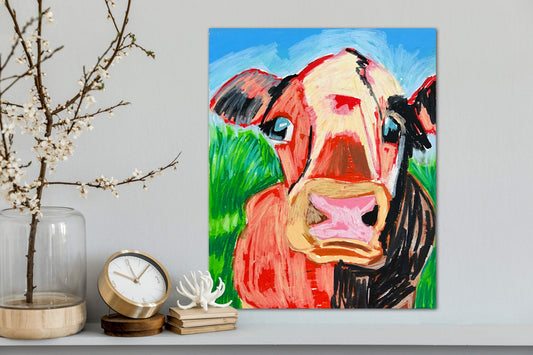 Holstein Cow  - fine prints and canvas prints in more size