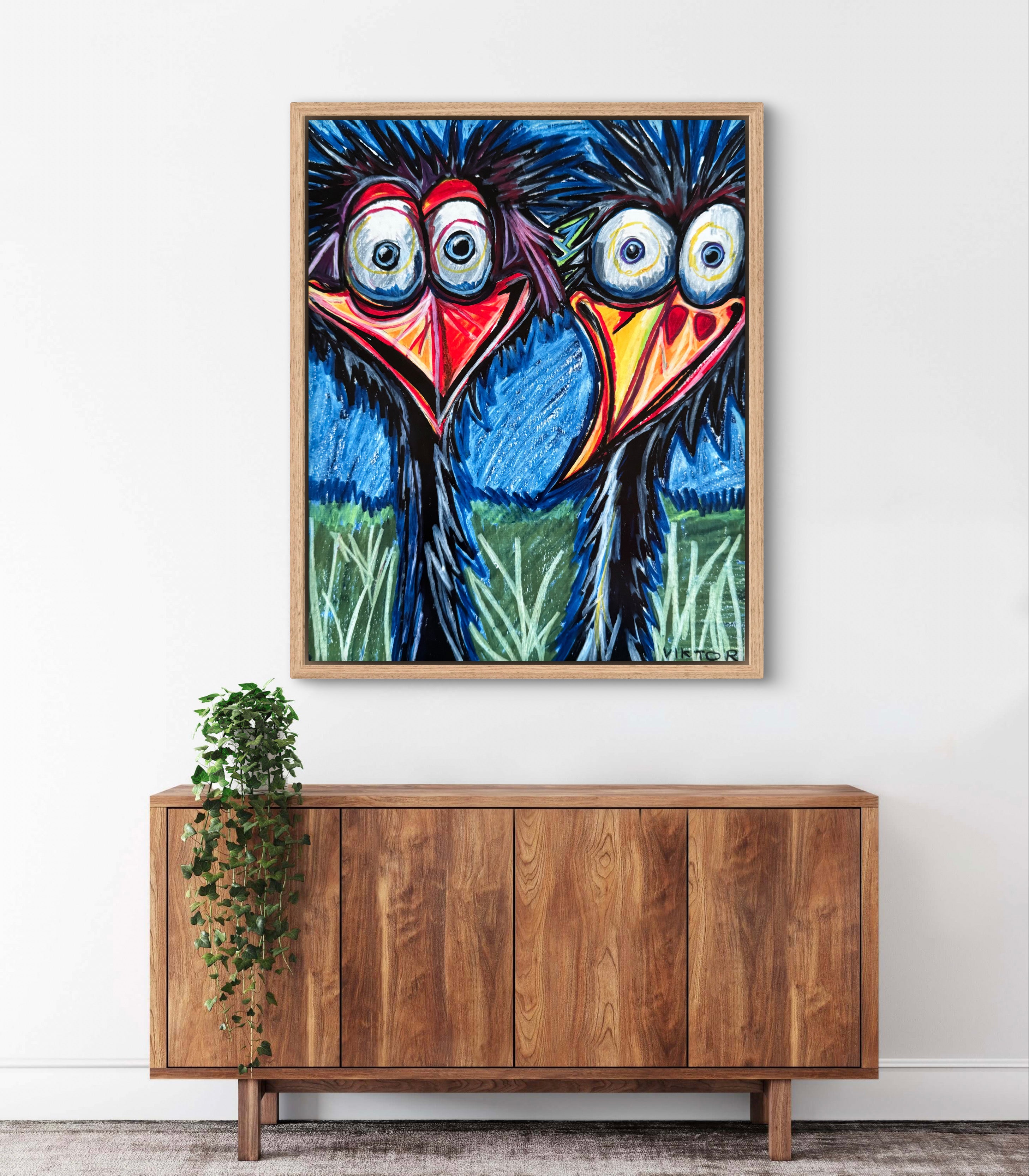Crazy Birds - Art Prints