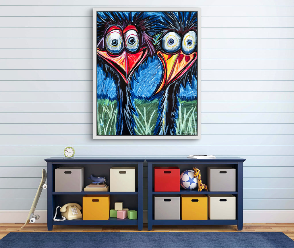 Crazy Birds - Art Prints