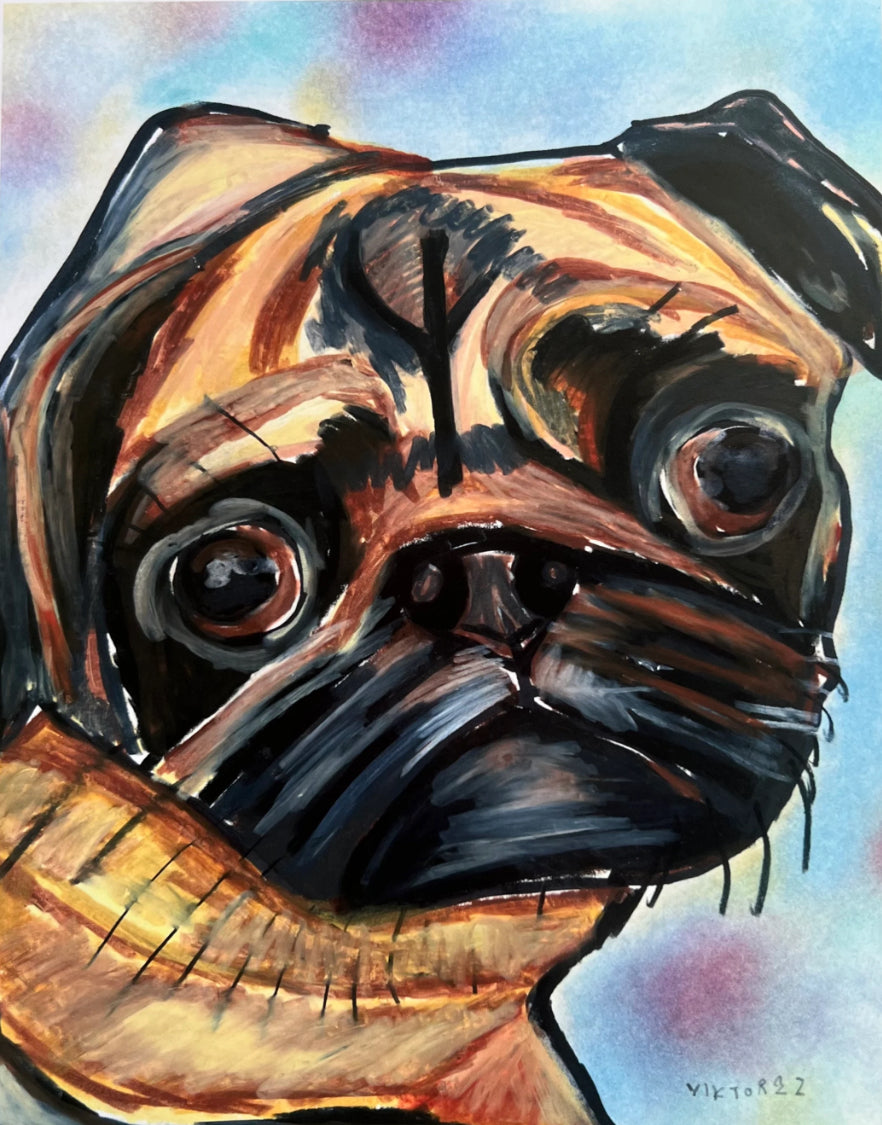 Puggy Sue  - Art Prints