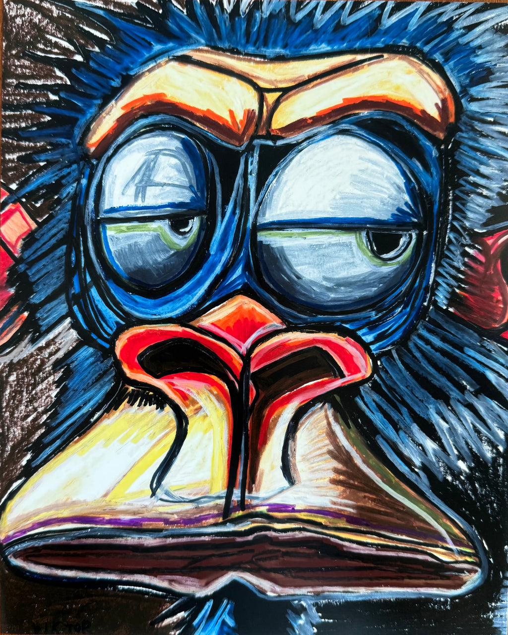 Quirky Monkey - Art Prints