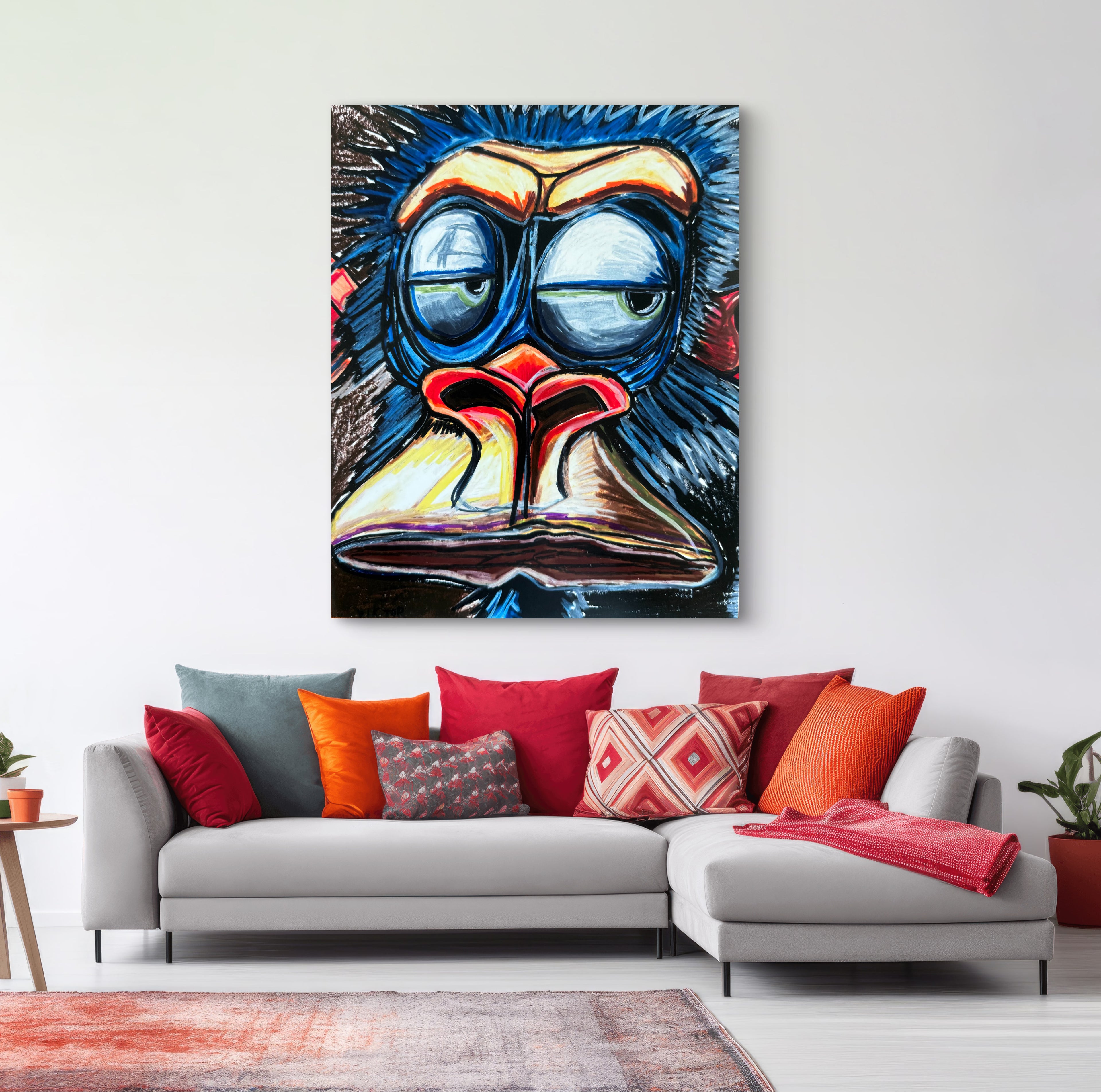 Quirky Monkey - Art Prints