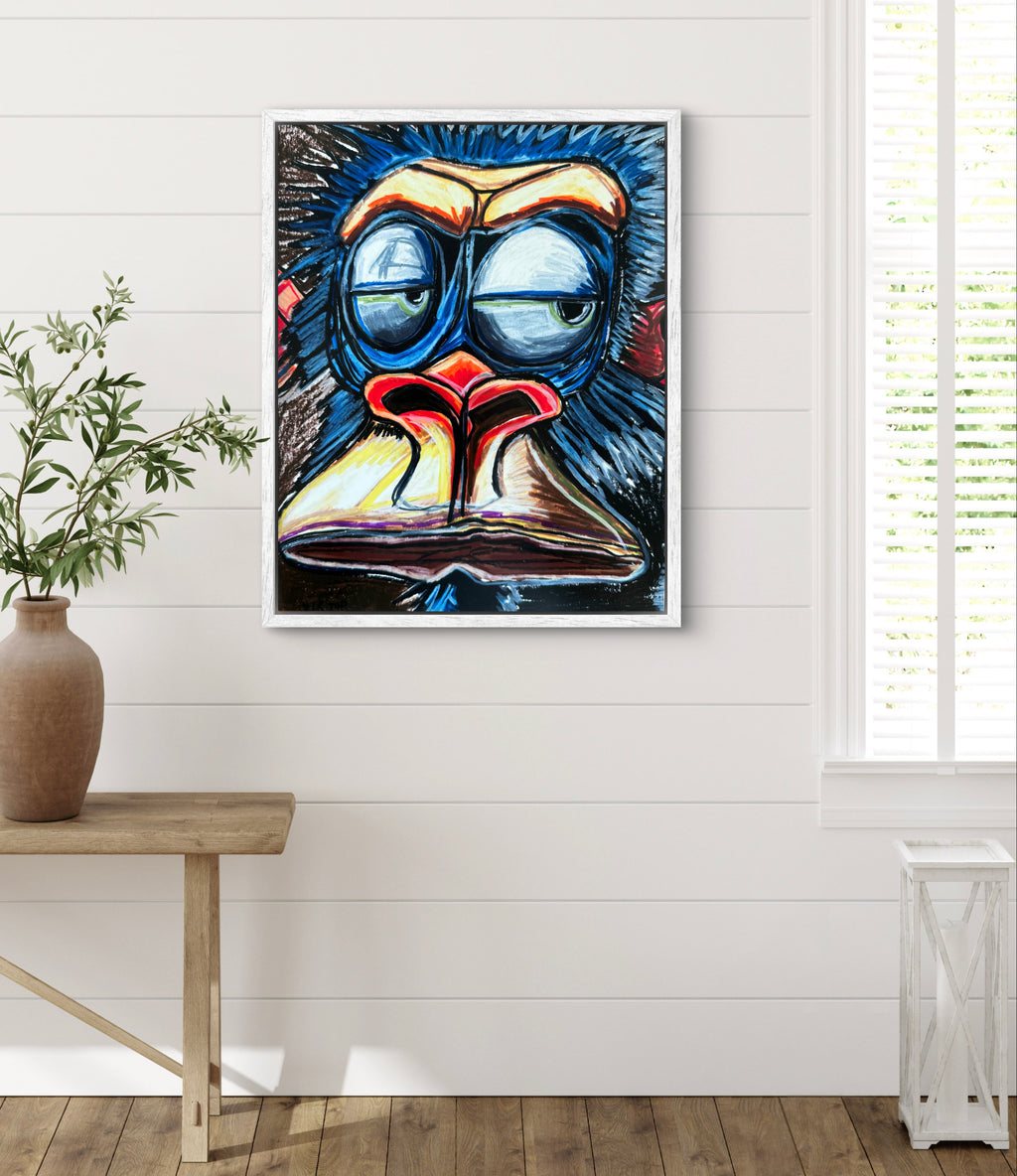 Quirky Monkey - Art Prints
