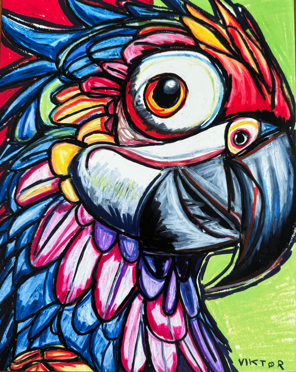 Colorful Parrot - Art Prints