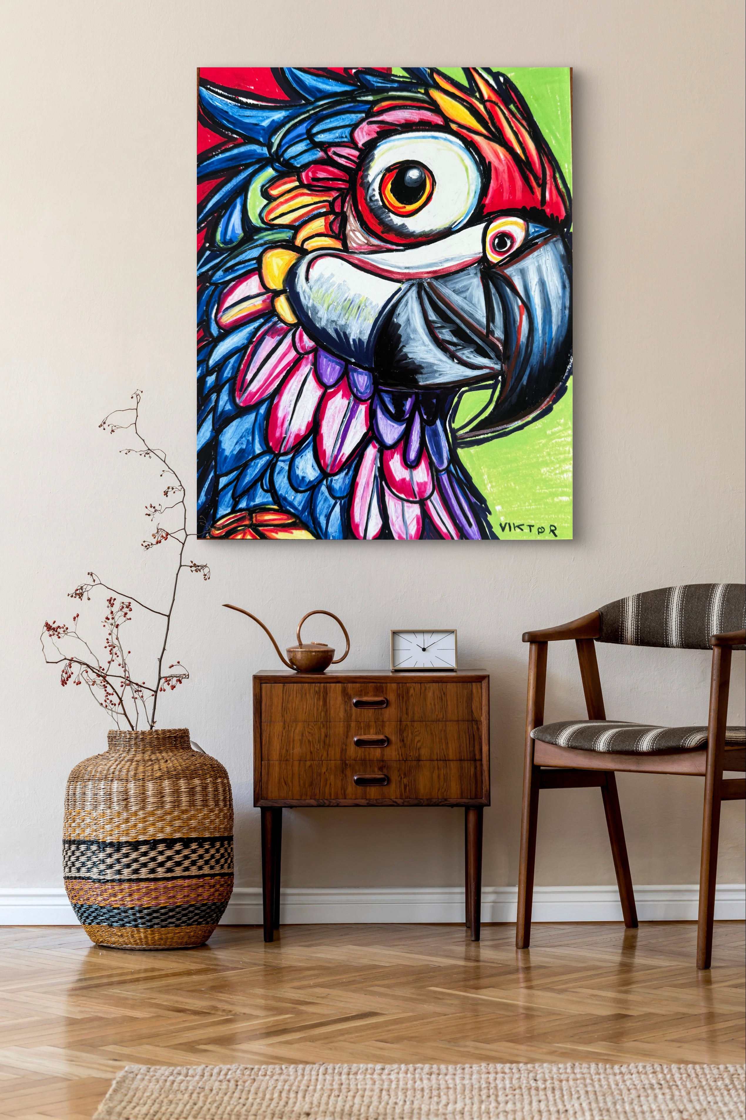Colorful Parrot - Art Prints