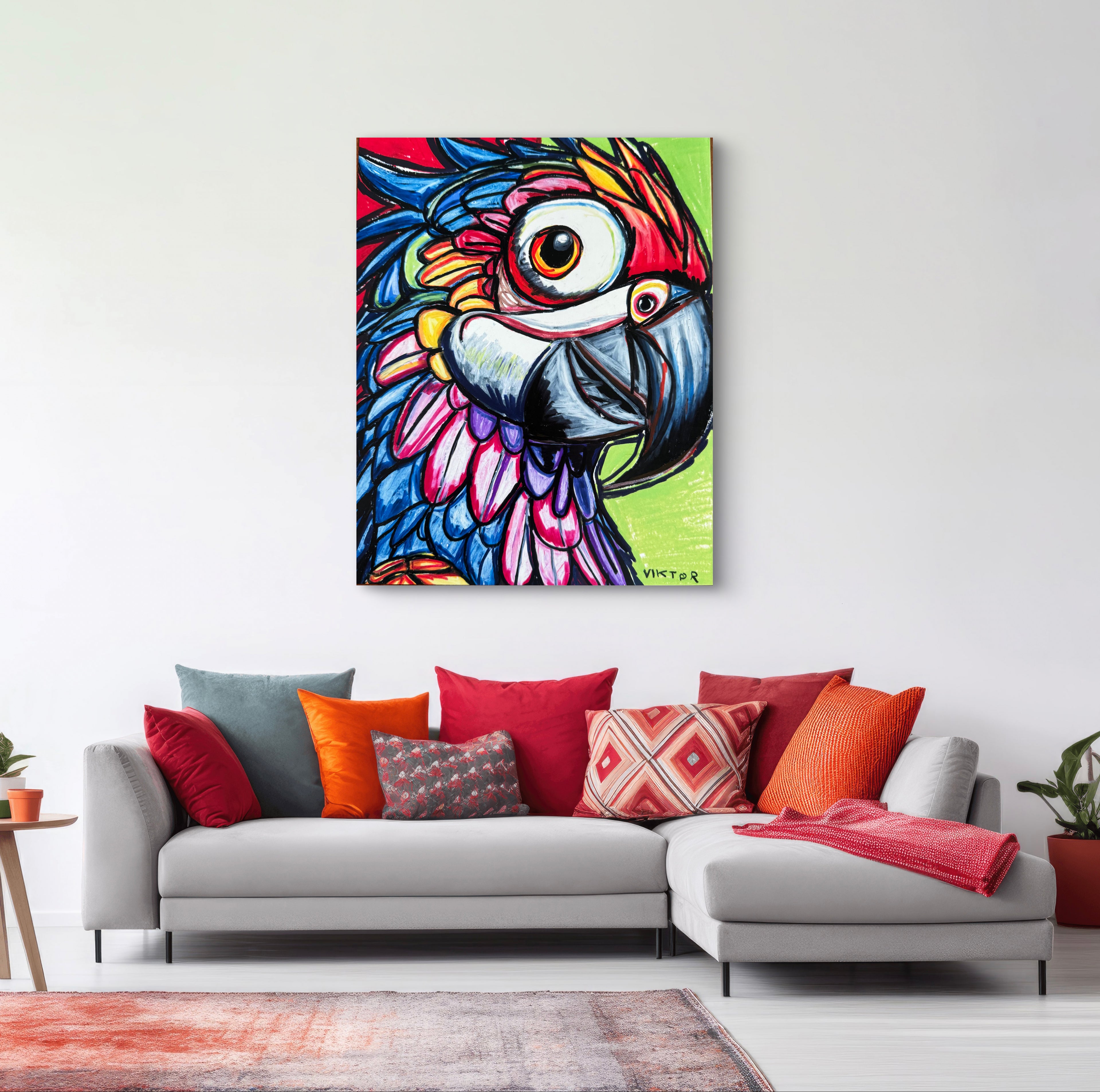Colorful Parrot - Art Prints