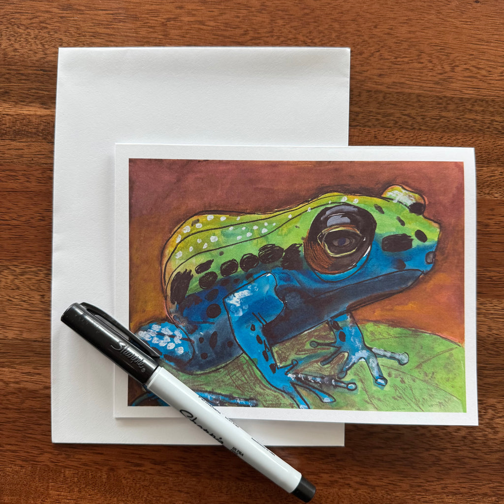 Frogs - Greeting cards set of 8 cards