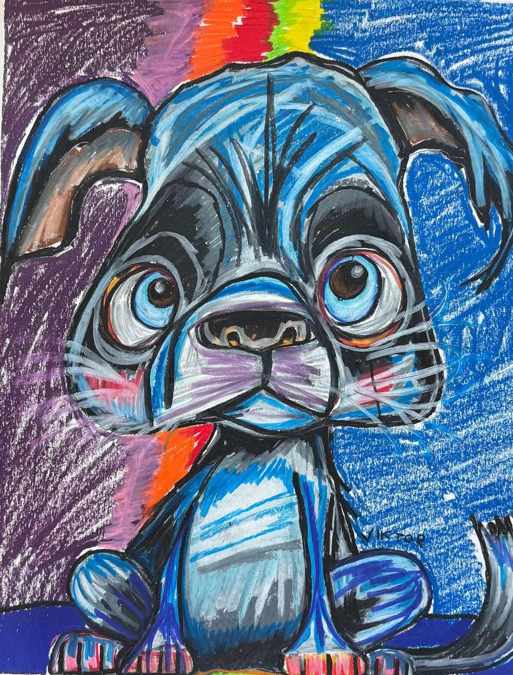 Blue Dog - Art Prints