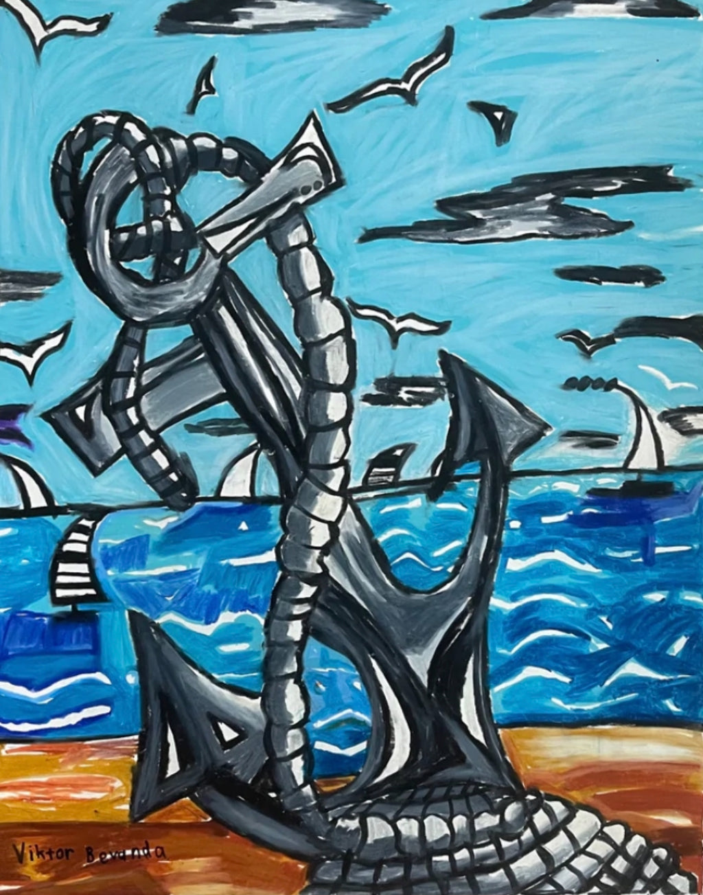 Anchor - Art Prints - Vichy's Art