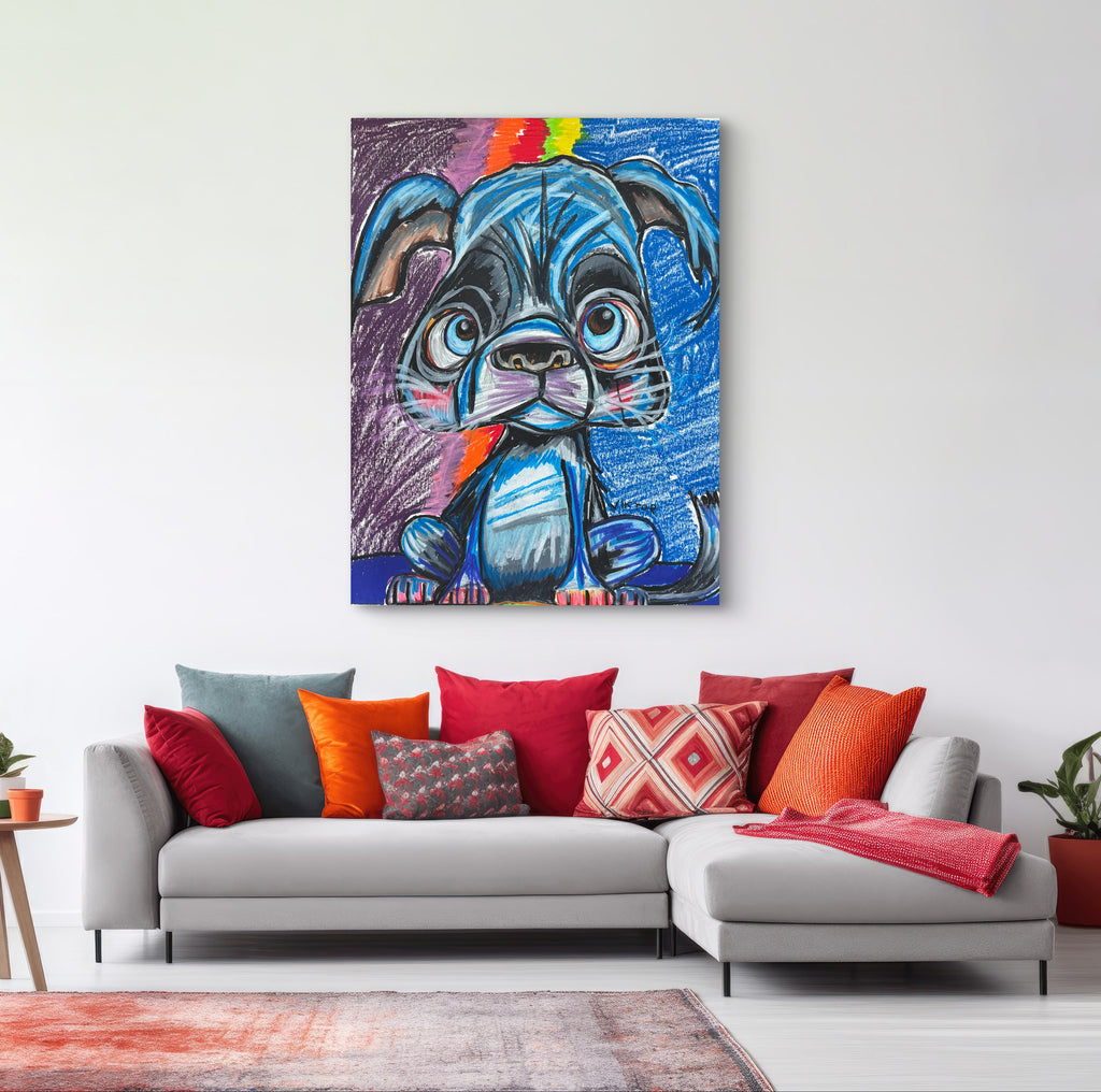 Blue Dog - Art Prints