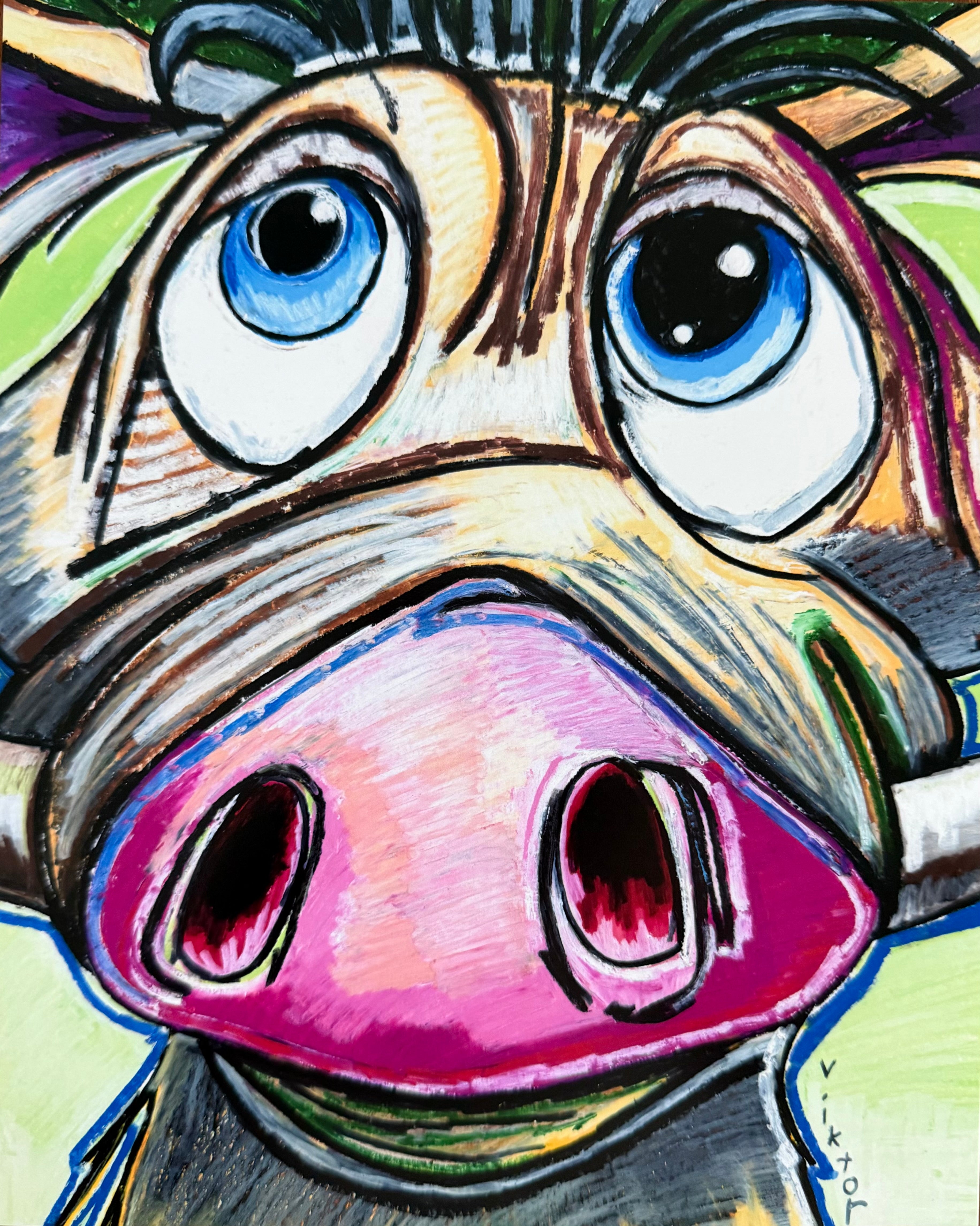 Whimsy Boar - Art Prints