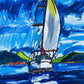 Sailing boat - Art Prints