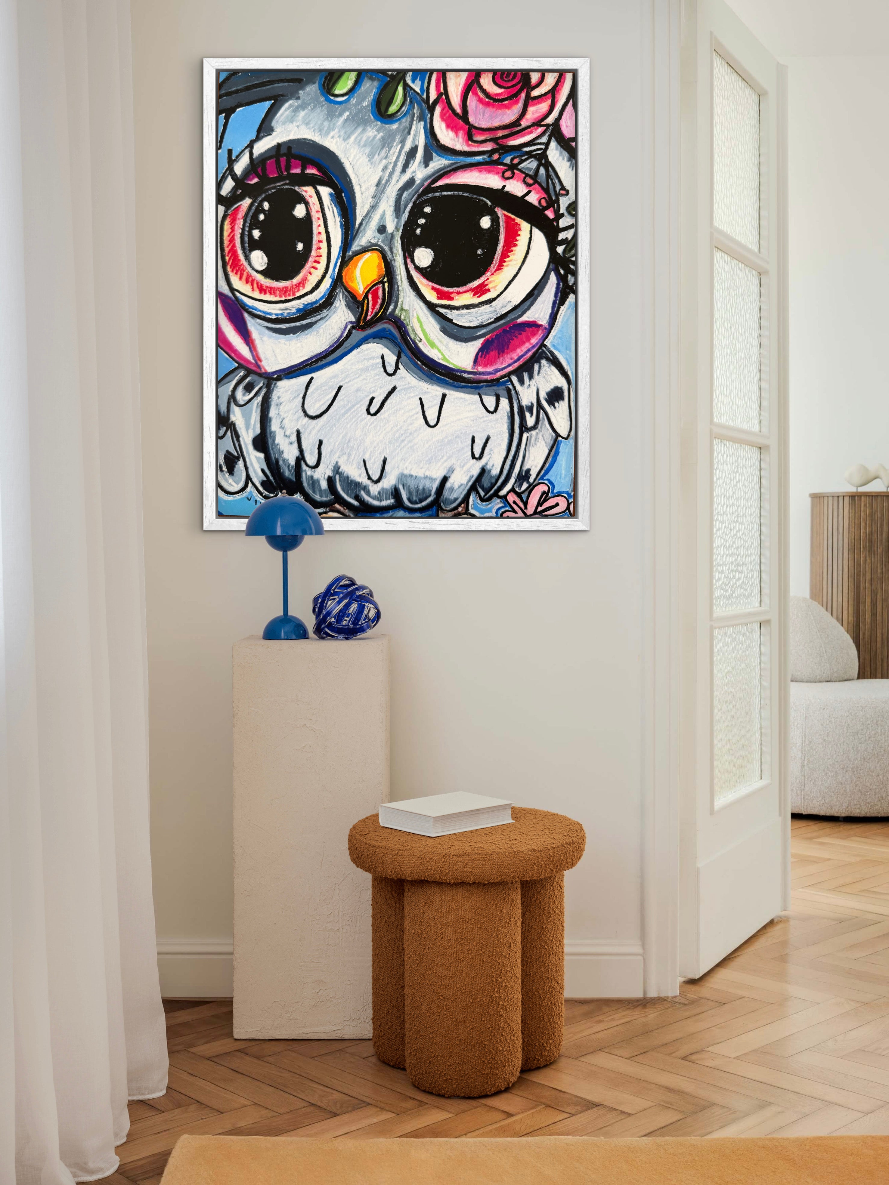 Lady Owl  - Art Prints