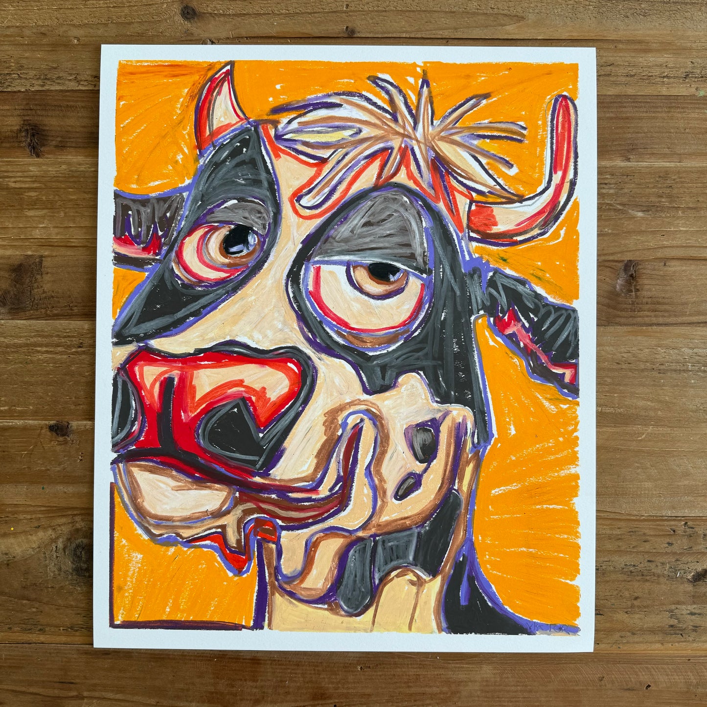 Vaca - ORIGINAL  14x17”
