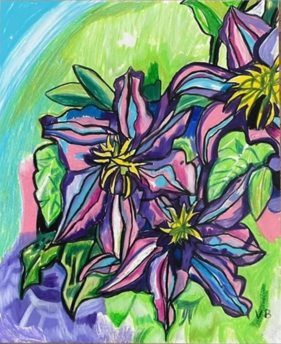 Clematis - Art Prints