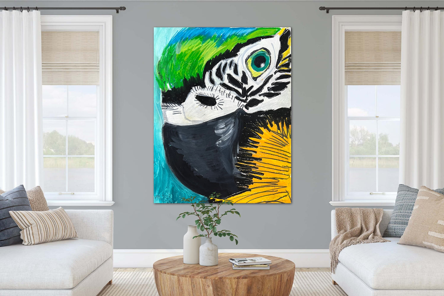 The Parrot Collection: Parrot 1 - fine prints and canvas prints in more size