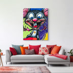 Joyful Mouse - Art Prints