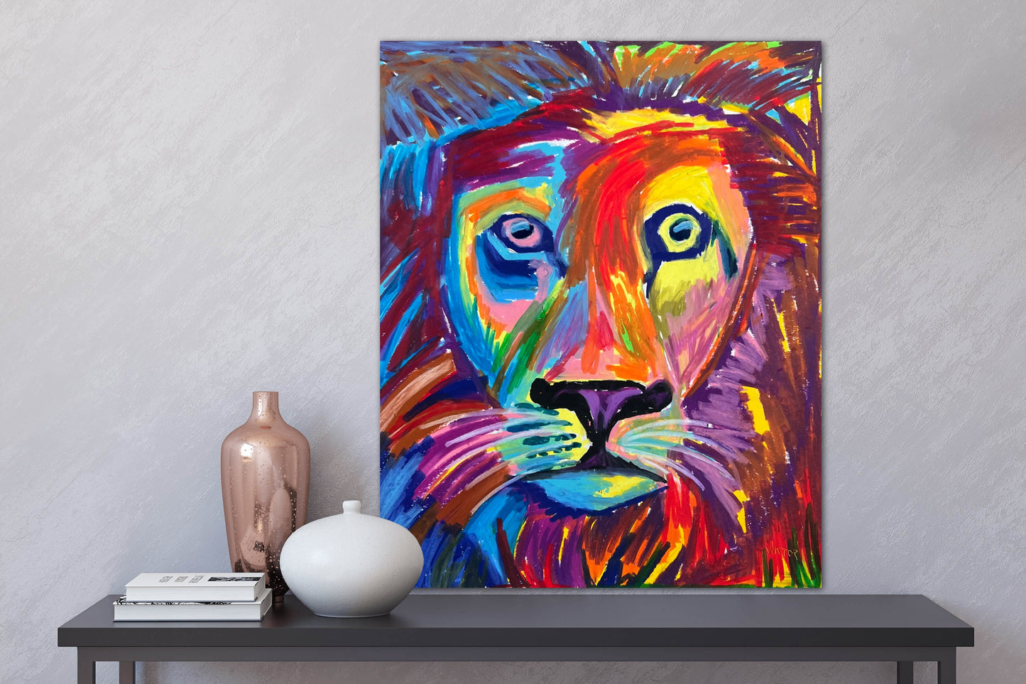 The Big Lion - fine prints and canvas prints in more size