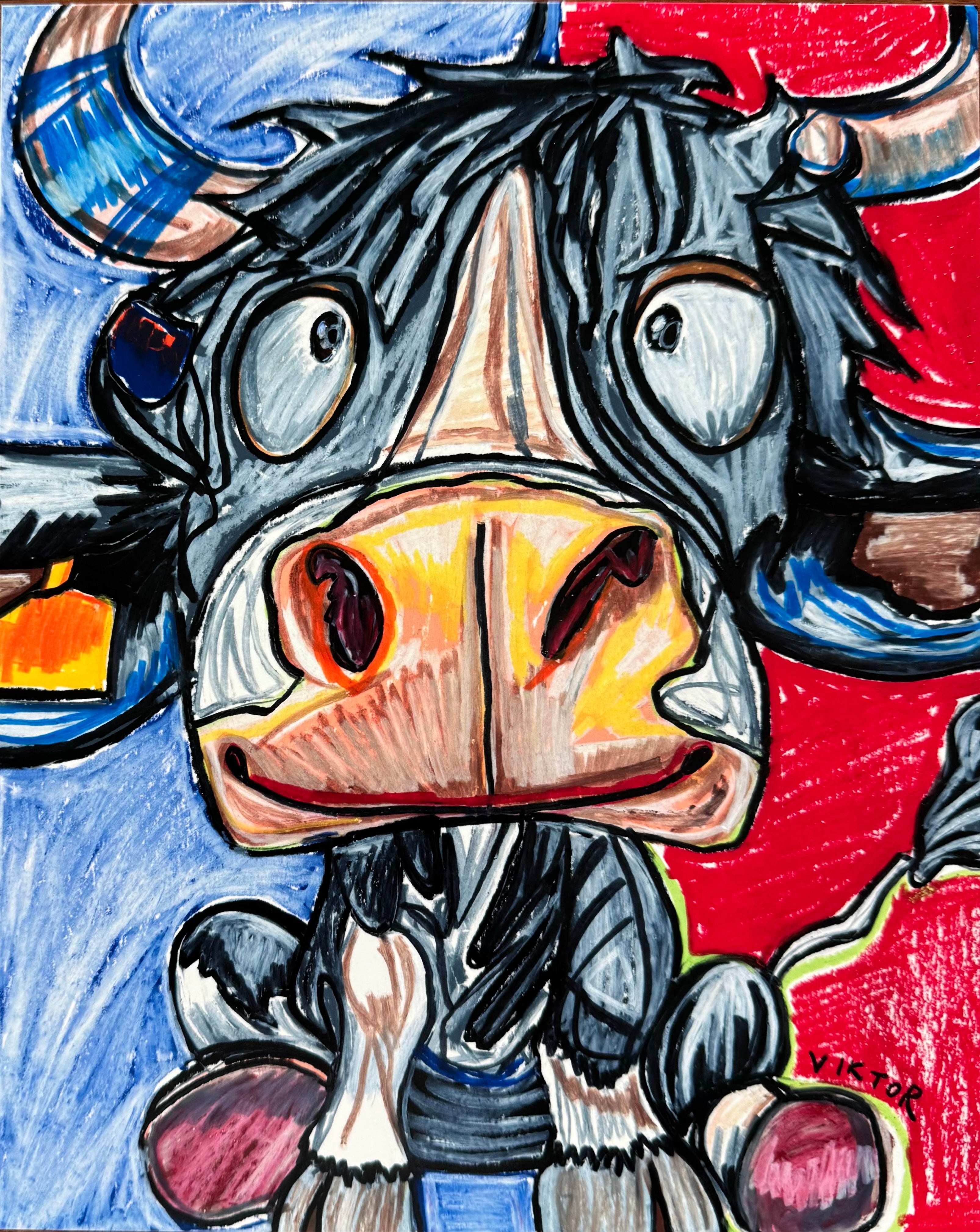 Cute Calf - Art Prints