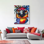 Crazy Parrot - Art Prints