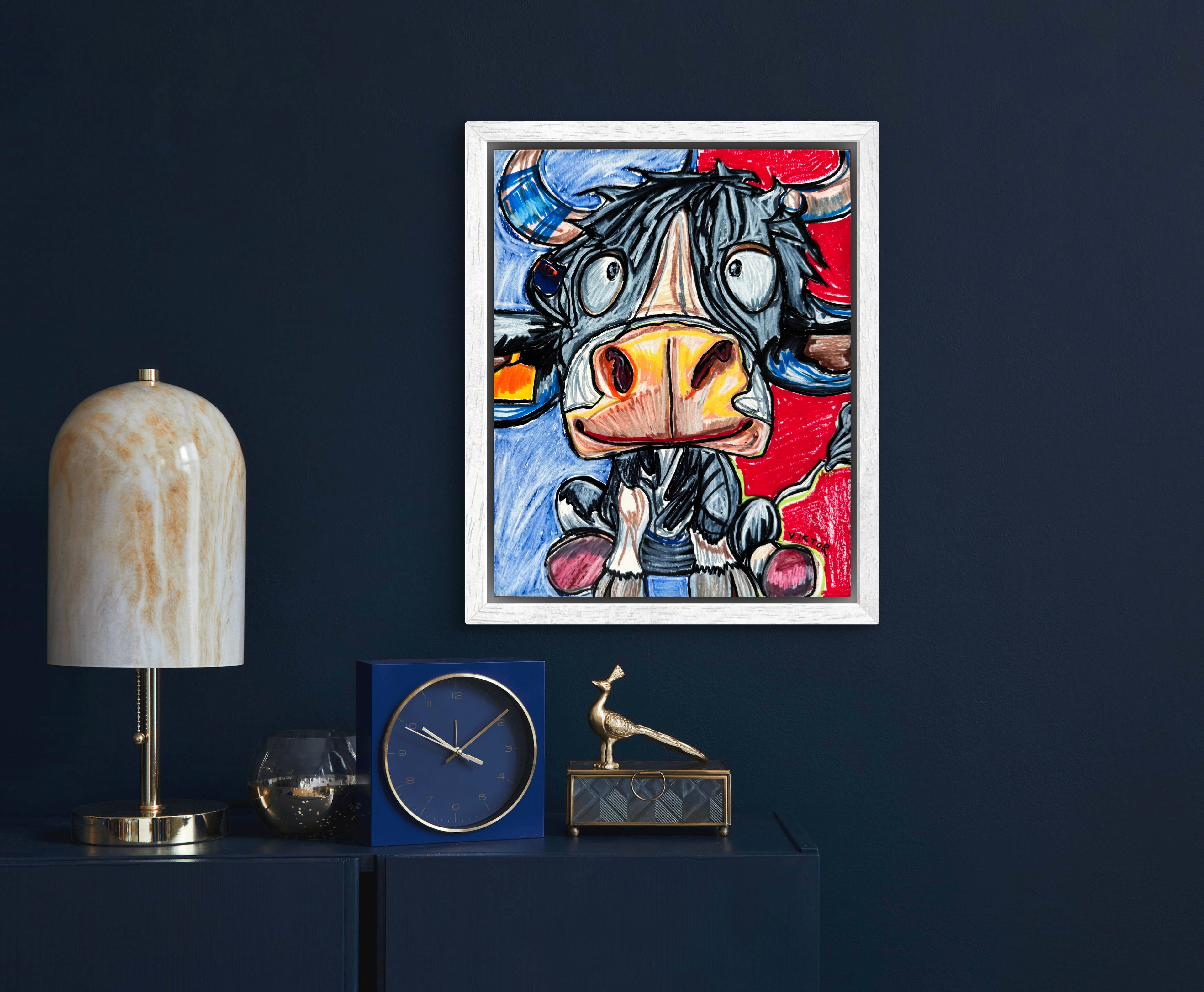 Cute Calf - Art Prints