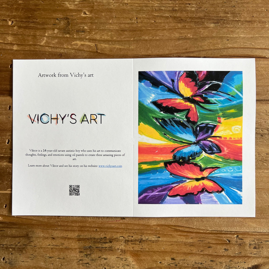 Colorful Butterflies - Greeting cards