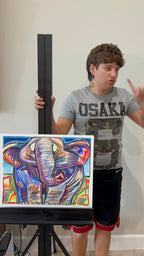 Fatty  - ORIGINAL 20x16” - Vichy's Art