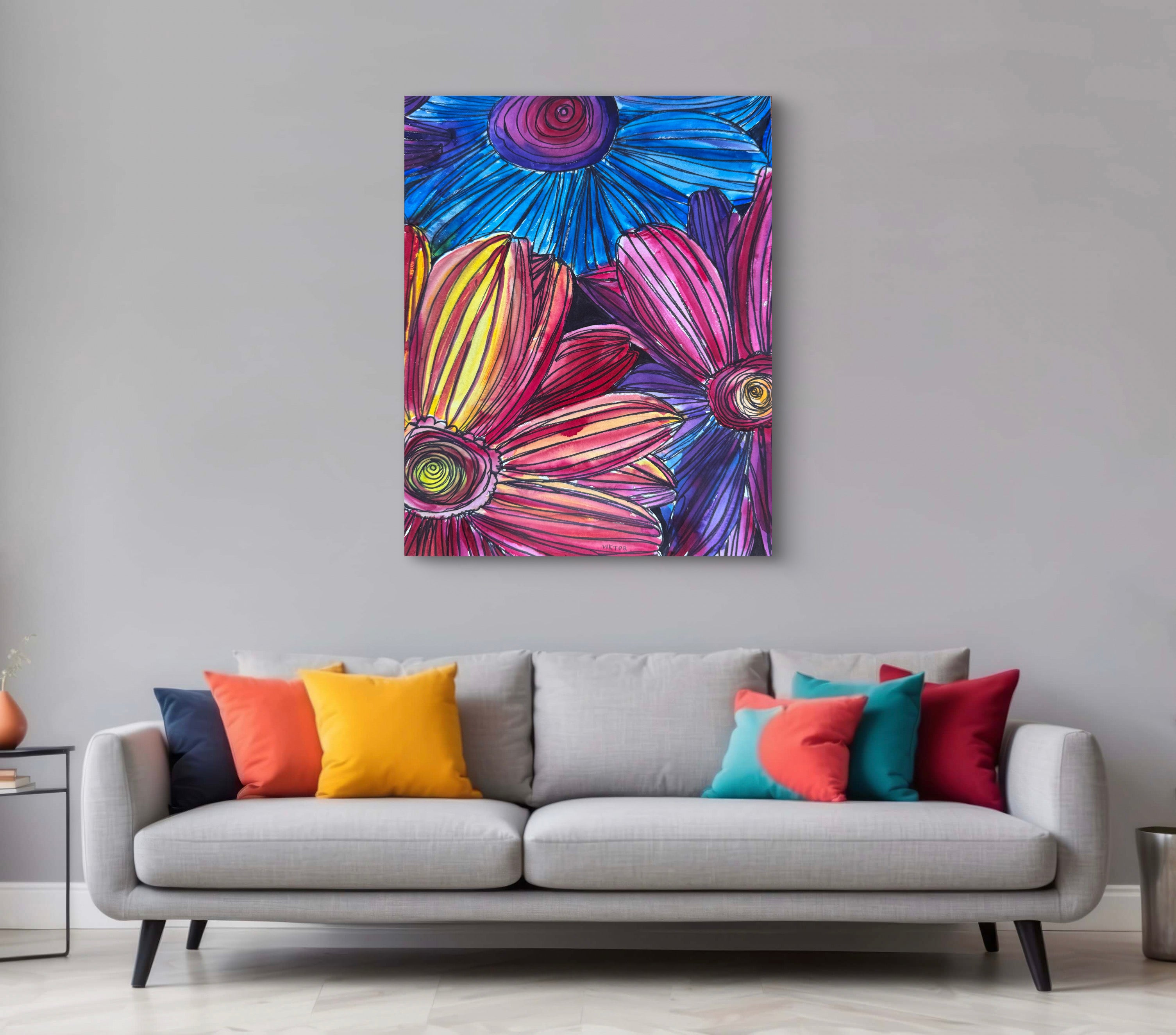 Cheerful Daisies - Art Prints