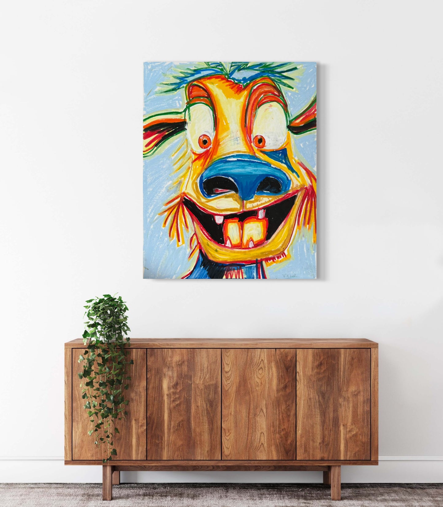 Happy GOAT - Art Prints