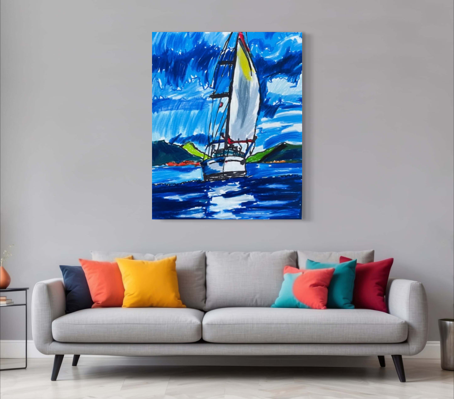 Sailing boat - Art Prints