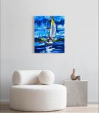 Sailing boat - Art Prints