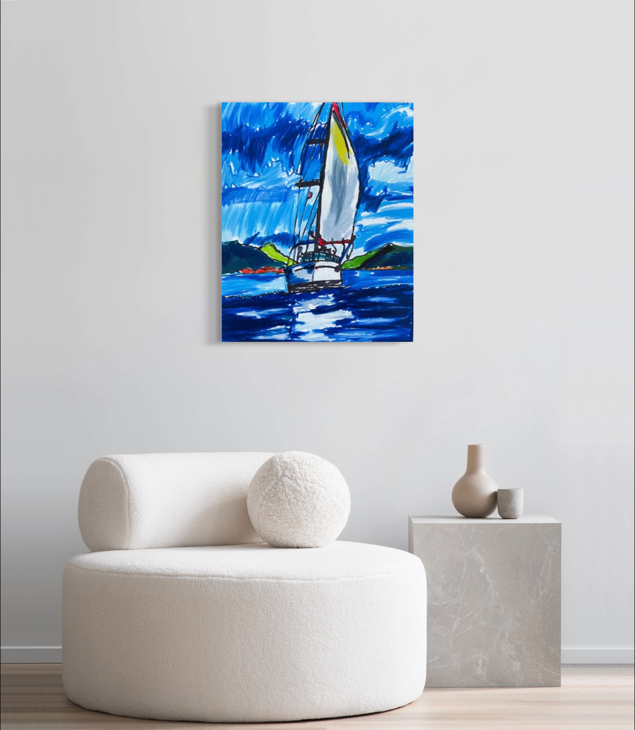 Sailing boat - Art Prints