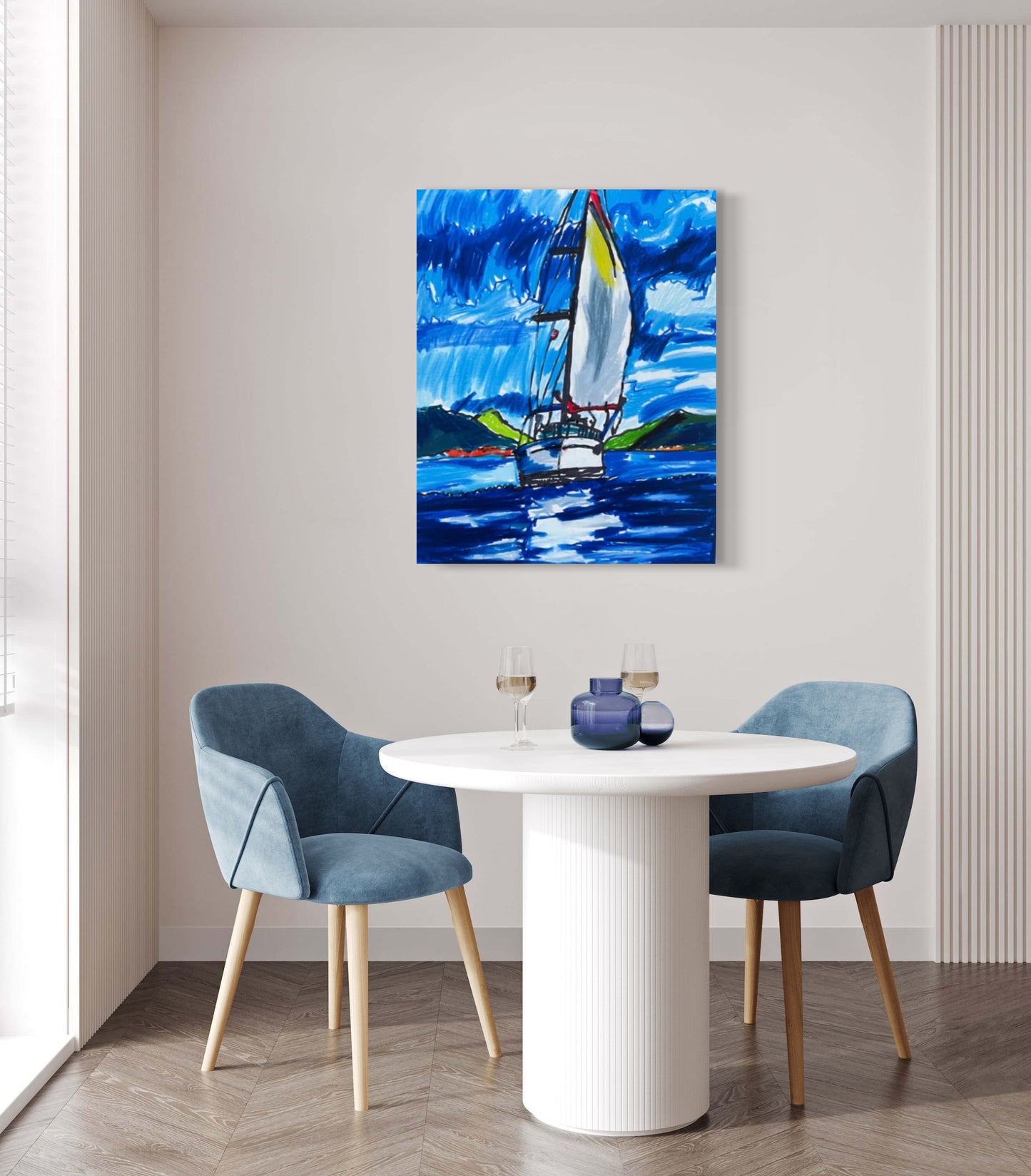 Sailing boat - Art Prints