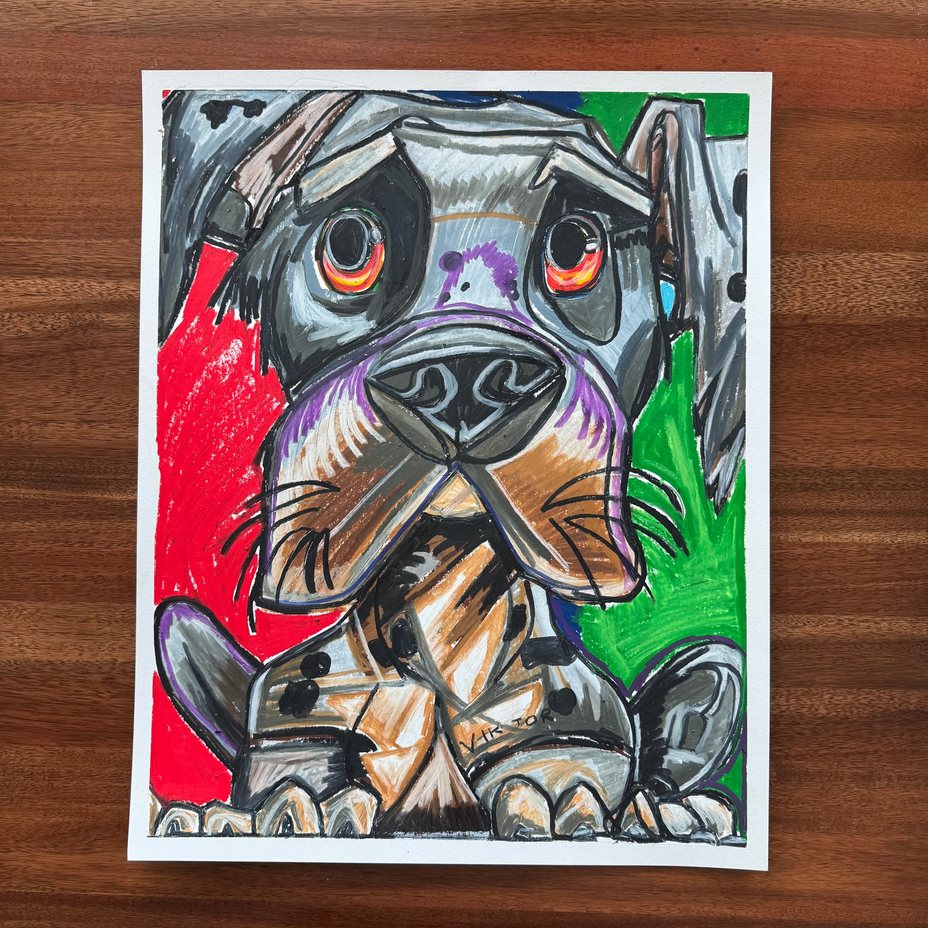 Benny  - ORIGINAL 16x20” (video attached)