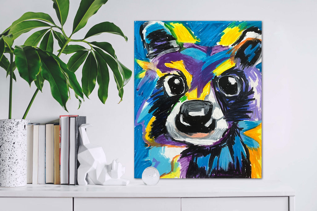 The Purple Panda - Art Prints