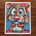 Hamster  - ORIGINAL 16x20”