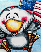 Little Patriot - Art Prints