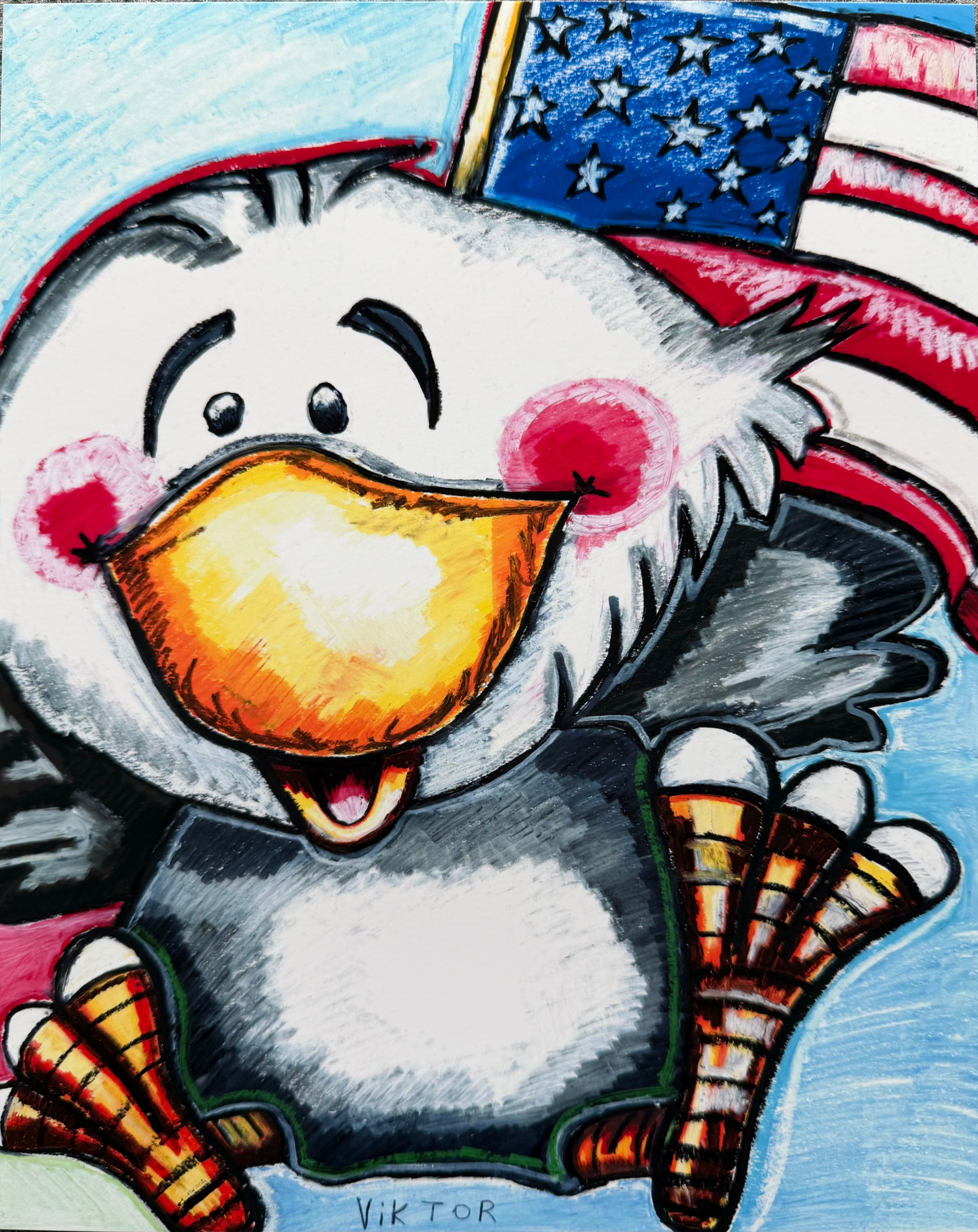 Little Patriot - Art Prints