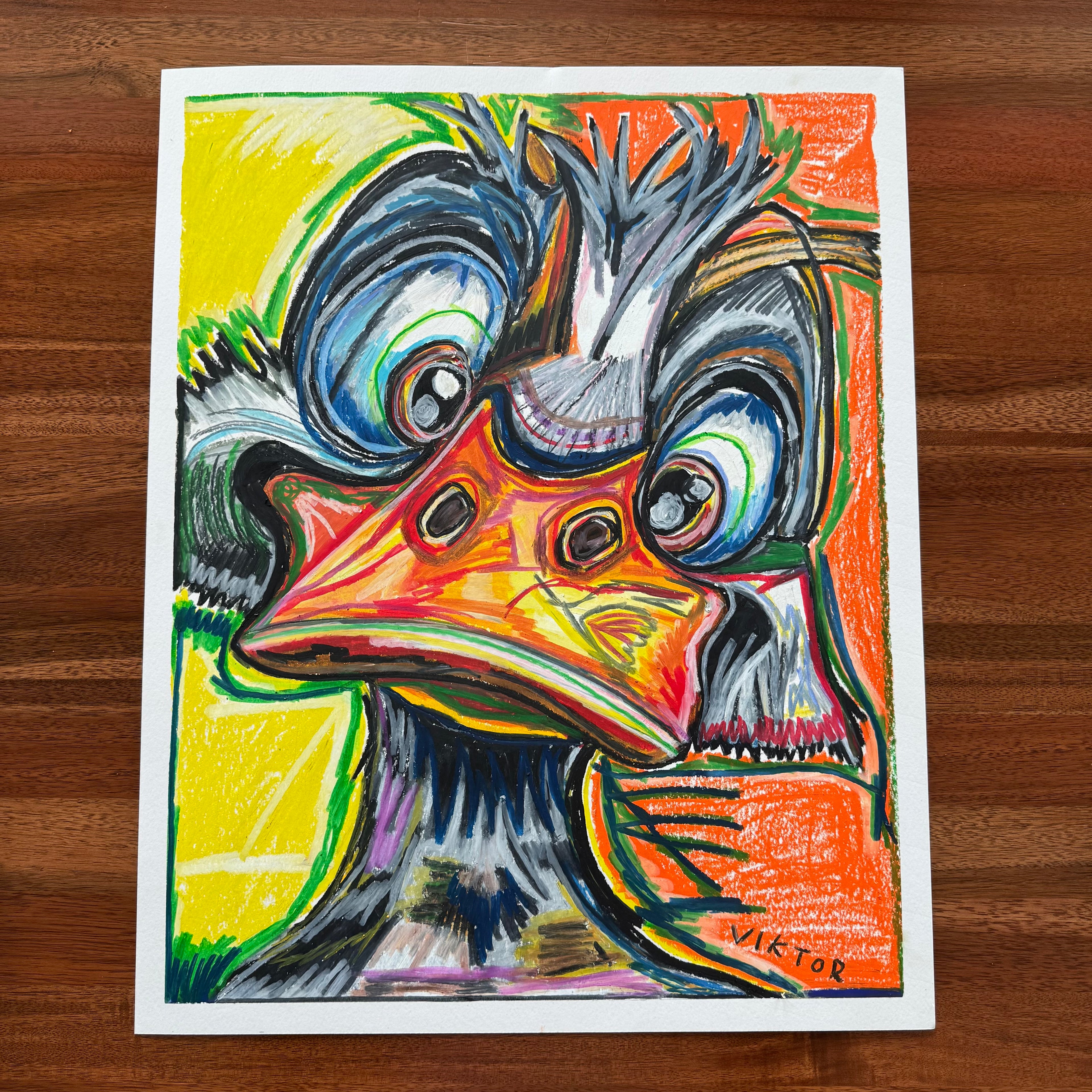 Quack Sparrow - ORIGINAL 16x20”